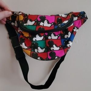 Vintage disney mickey fanny pack bag
